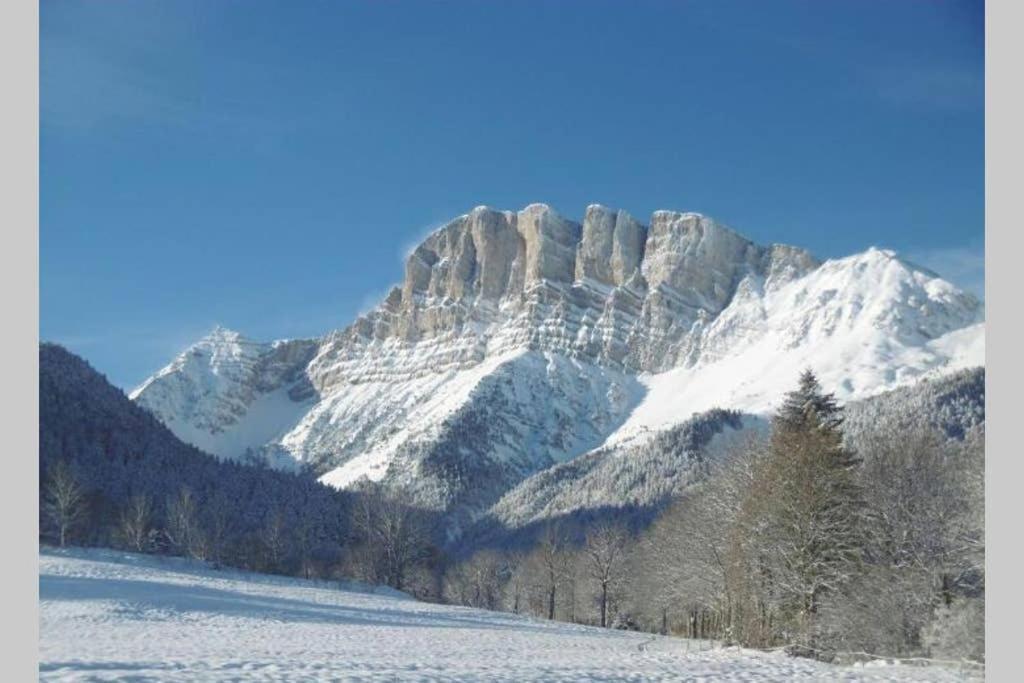 Petit Studio Mansarde 18 M2 Avec Navette Gratuit Aux Pistes De Ski Gresse-en-Vercors Exterior photo